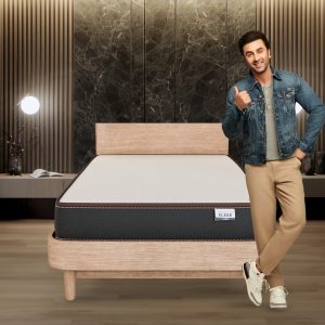 nilkamal sleep lite dual comfort 5 inch mattress | 10 year warranty | reversible design | soft & firm sides | superior hd foam | breathable knitted fabric | bed mattress | single size (72 x 36 x 5